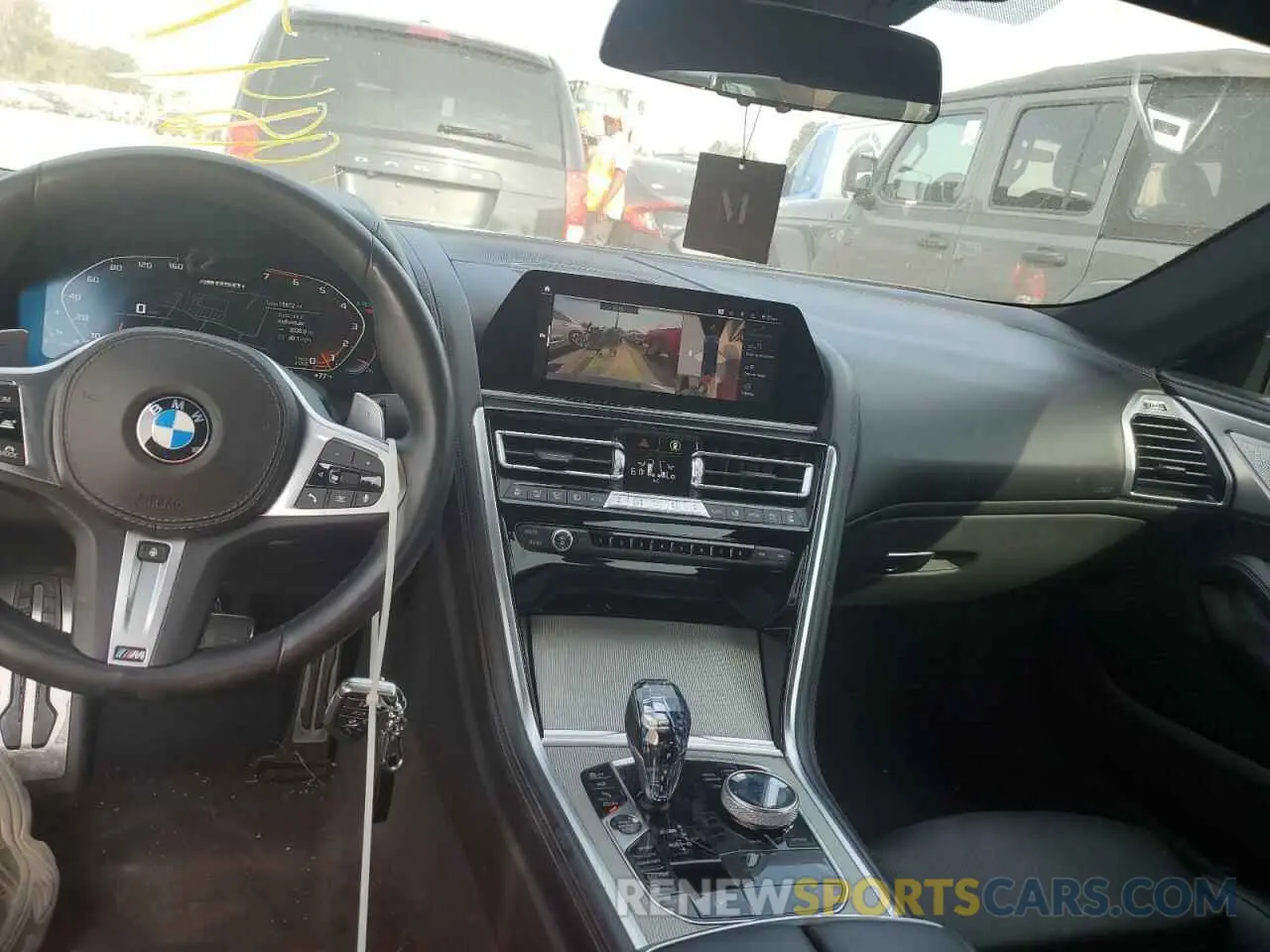 8 fotografías del automóvil dañado WBABC4C51KBU96218 BMW M8 2019