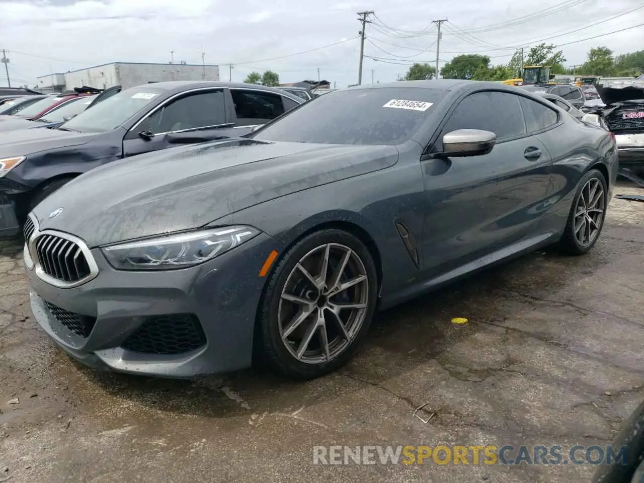 1 fotografías del automóvil dañado WBABC4C51KBU96543 BMW M8 2019