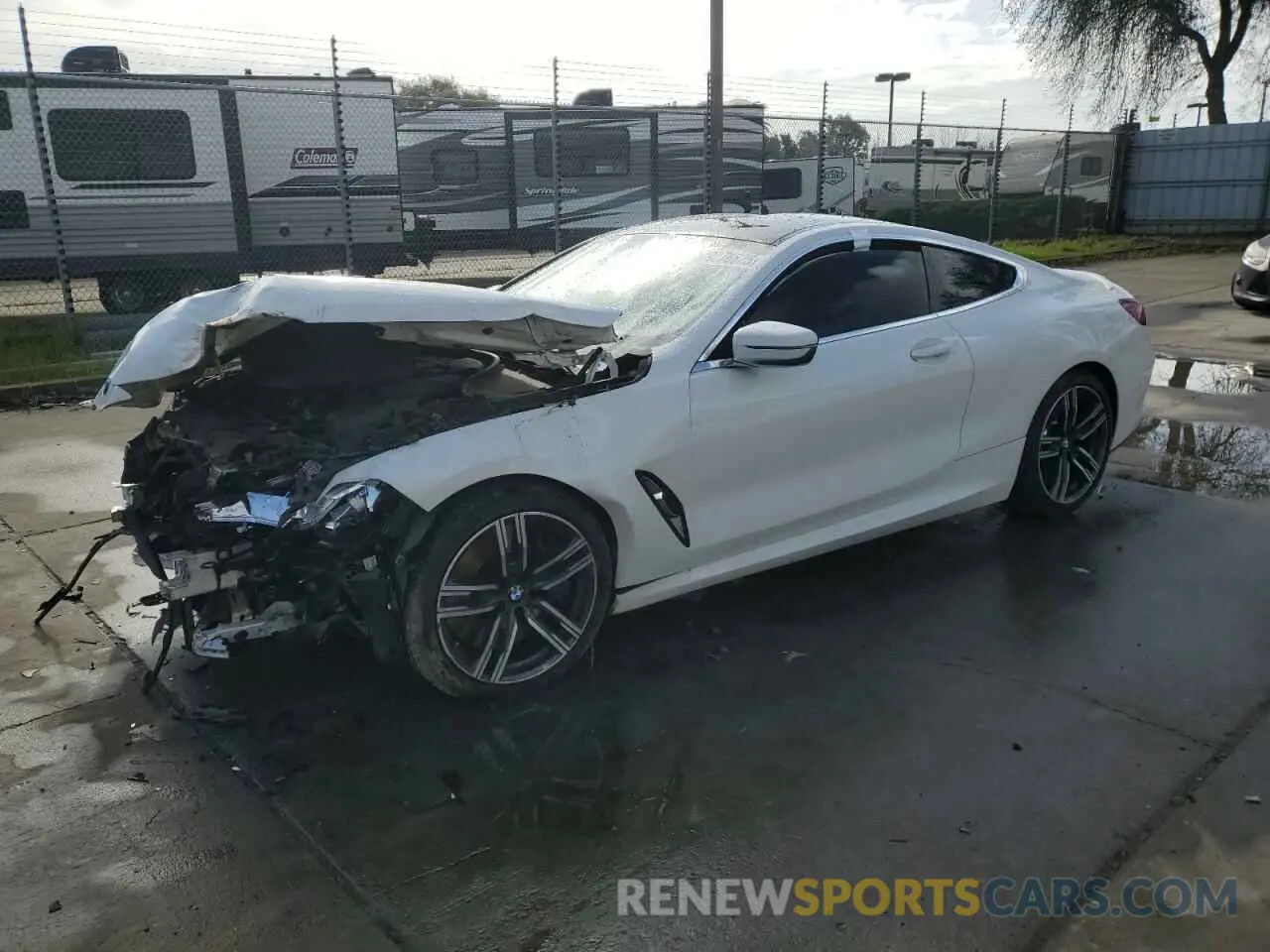 1 fotografías del automóvil dañado WBABC4C54KBJ35758 BMW M8 2019