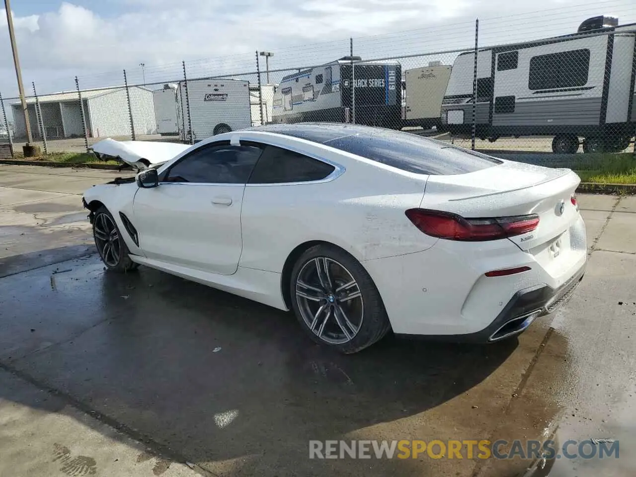 2 fotografías del automóvil dañado WBABC4C54KBJ35758 BMW M8 2019