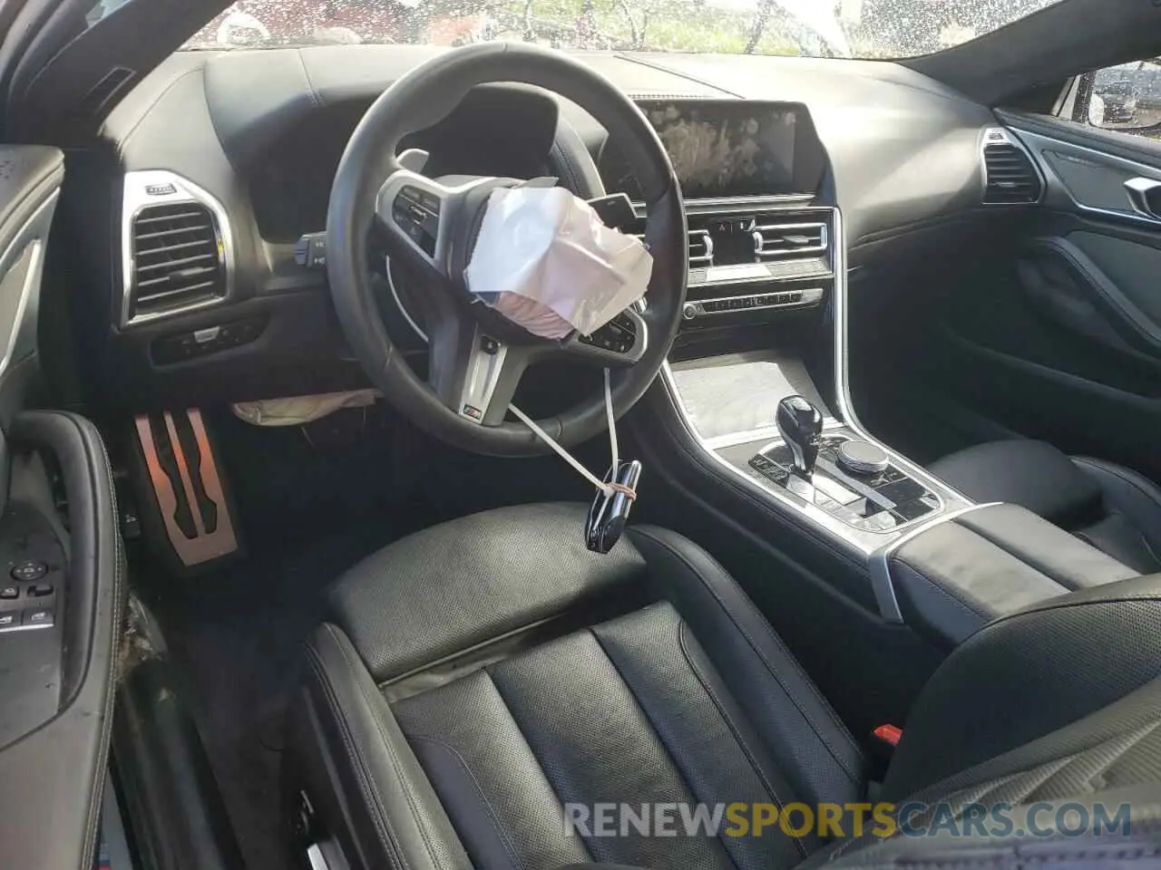8 fotografías del automóvil dañado WBABC4C54KBJ35758 BMW M8 2019
