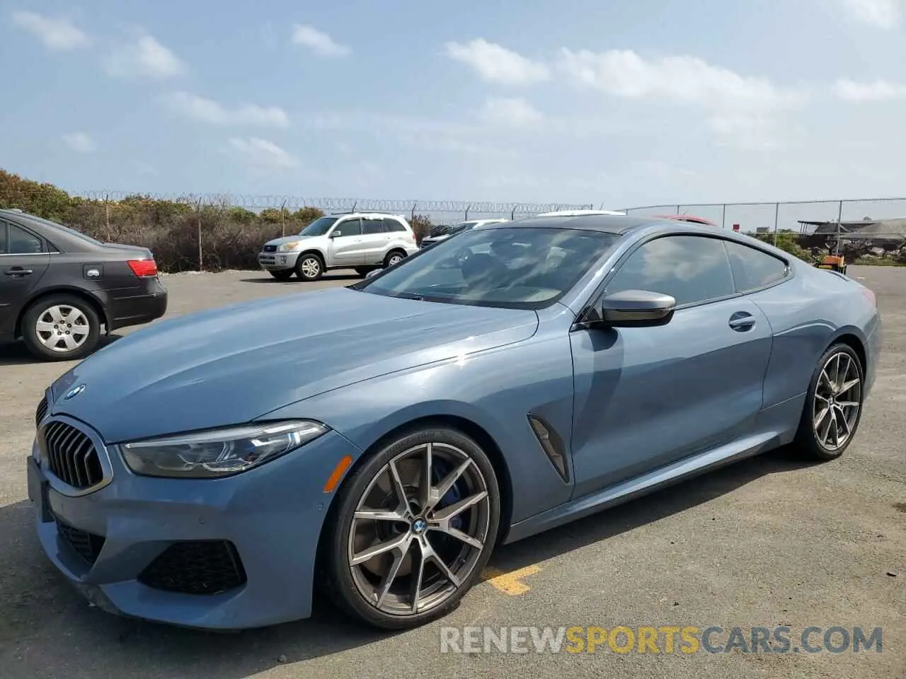 1 fotografías del automóvil dañado WBABC4C54KBU95807 BMW M8 2019