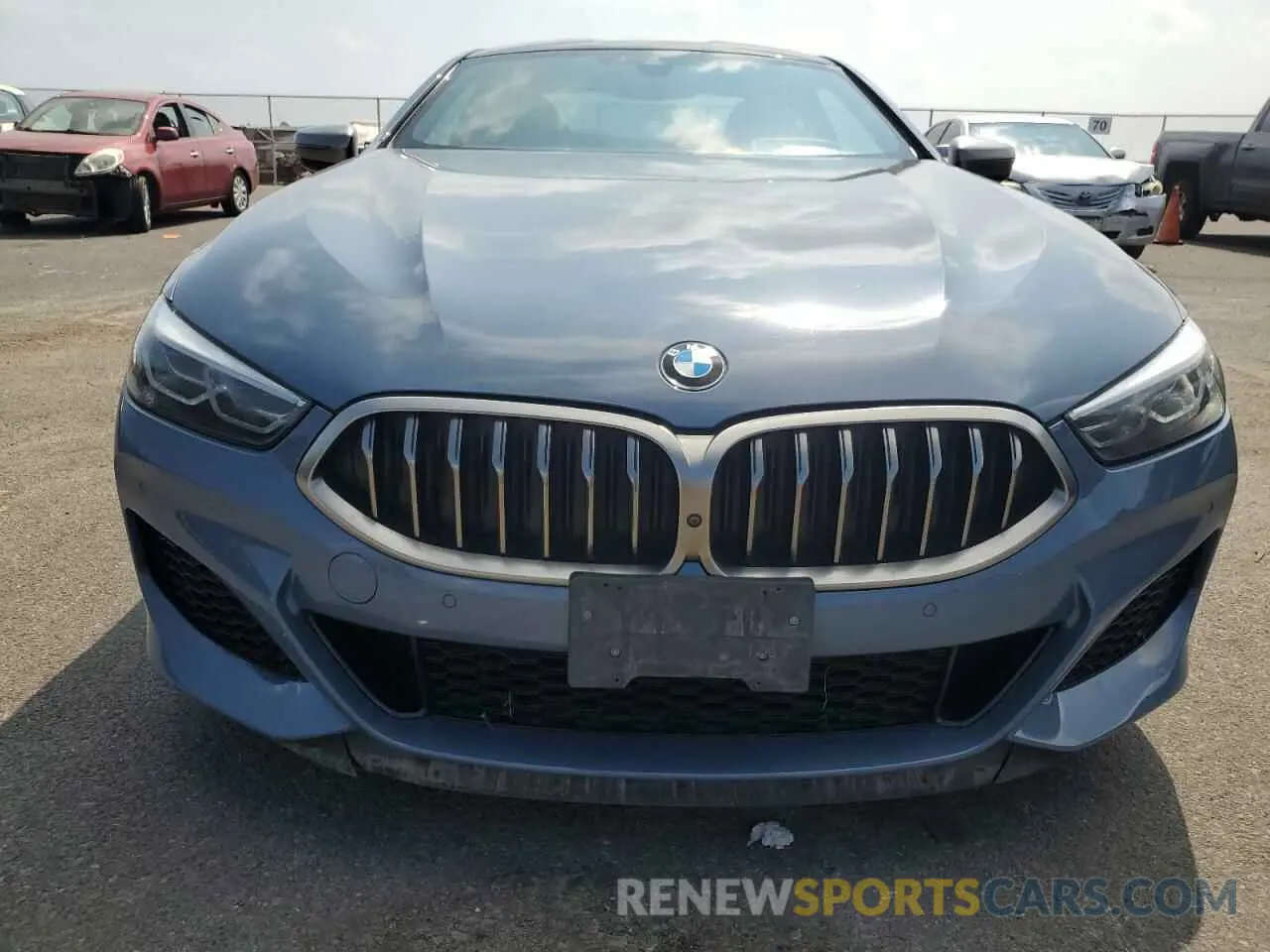 5 fotografías del automóvil dañado WBABC4C54KBU95807 BMW M8 2019