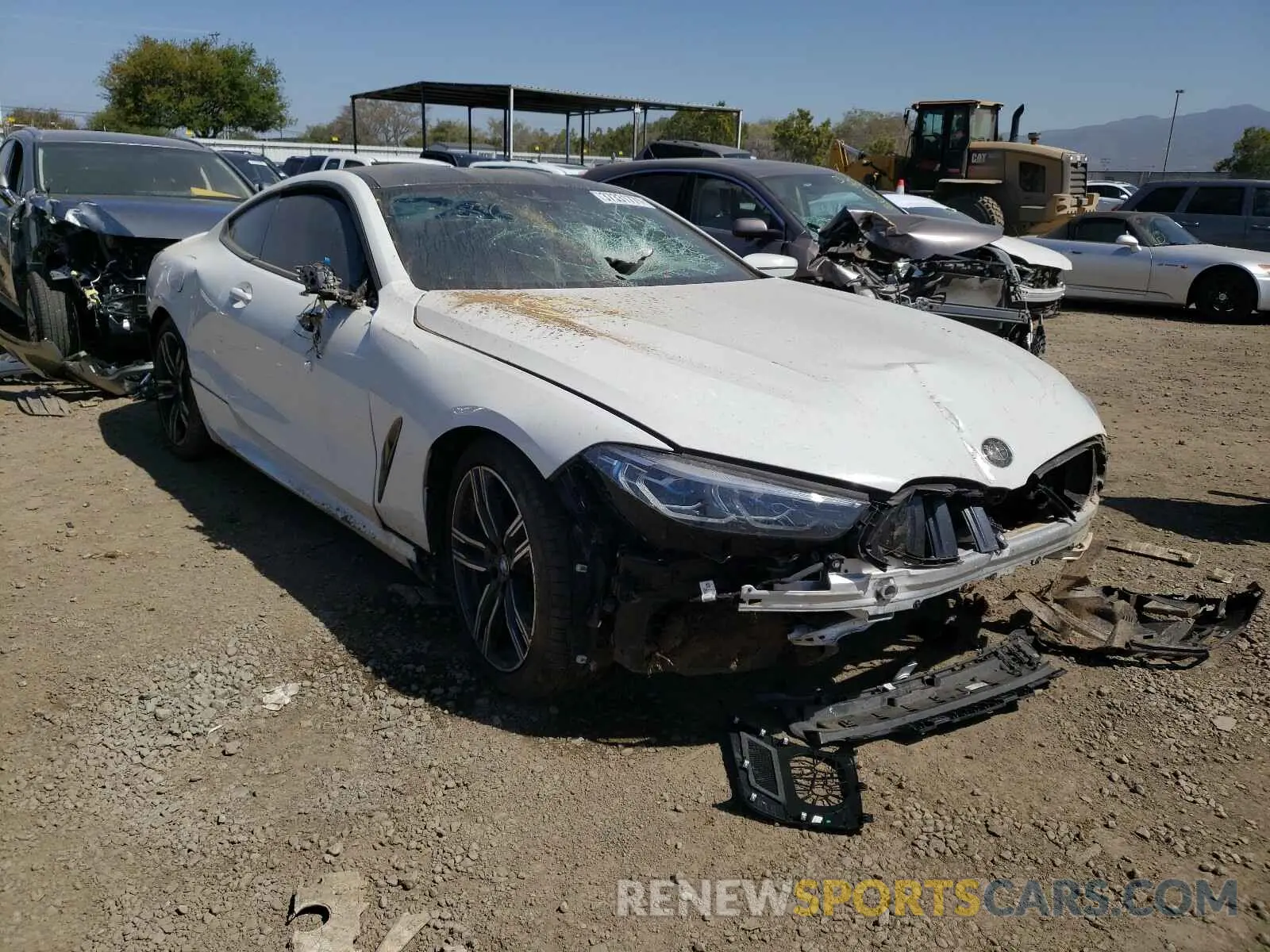 1 fotografías del automóvil dañado WBABC4C55KBJ35736 BMW M8 2019