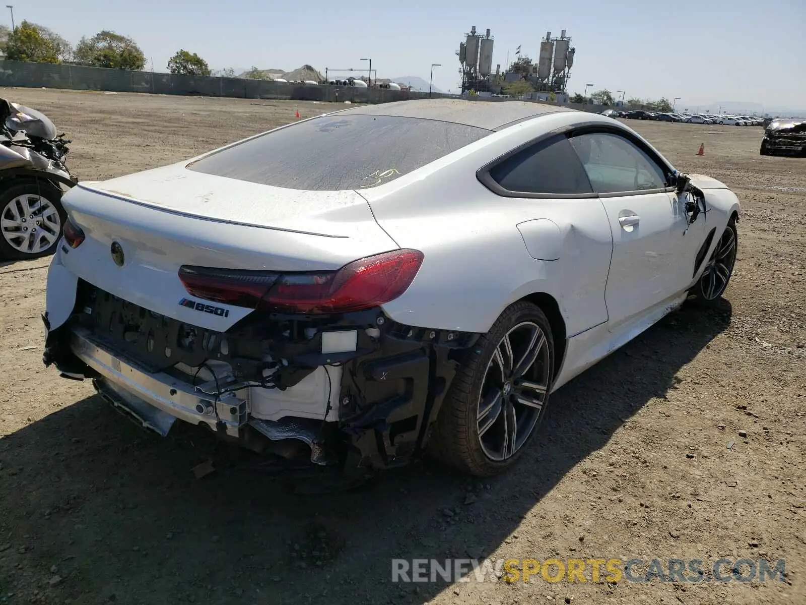 4 fotografías del automóvil dañado WBABC4C55KBJ35736 BMW M8 2019