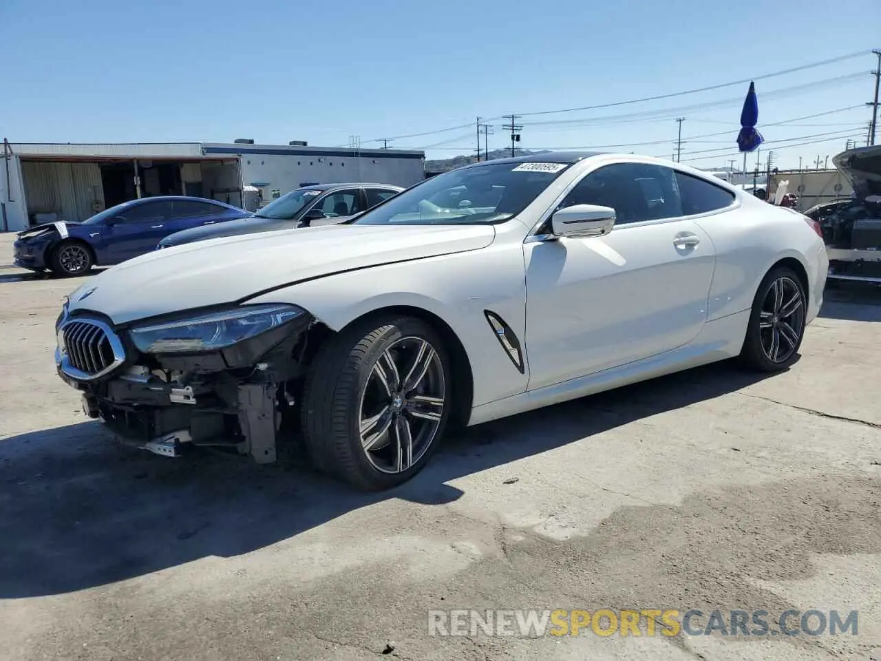 1 fotografías del automóvil dañado WBABC4C56KBJ35745 BMW M8 2019