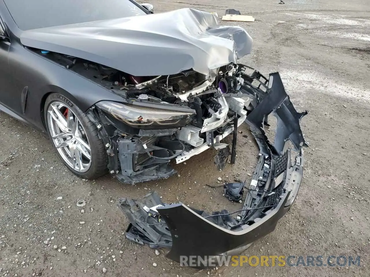 9 fotografías del automóvil dañado WBABC4C57KBU96126 BMW M8 2019
