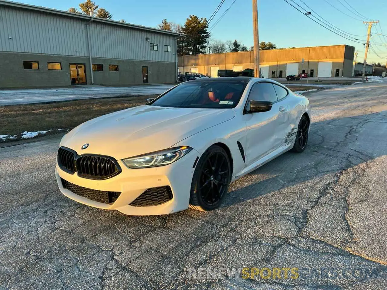 1 fotografías del automóvil dañado WBABC4C59KBU95625 BMW M8 2019