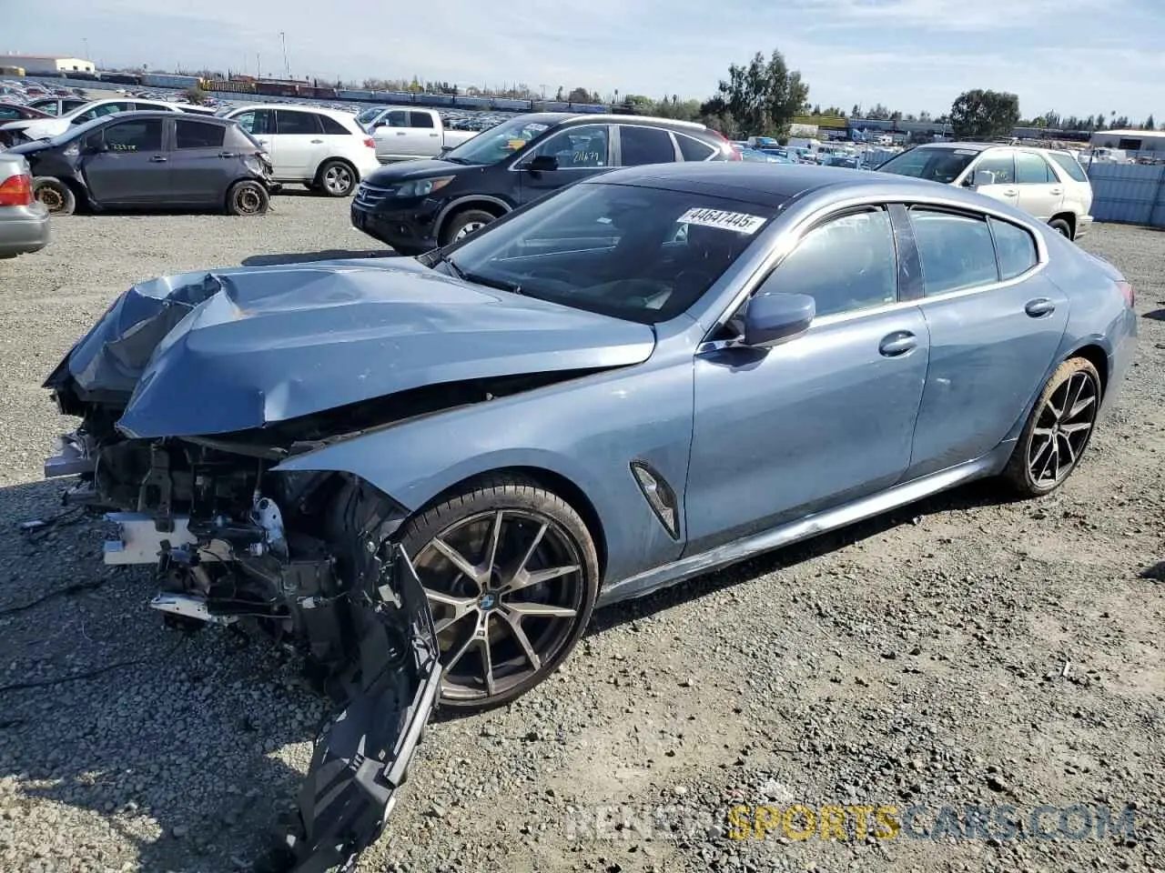 1 fotografías del automóvil dañado WBAGV8C03LCD56181 BMW M8 2020