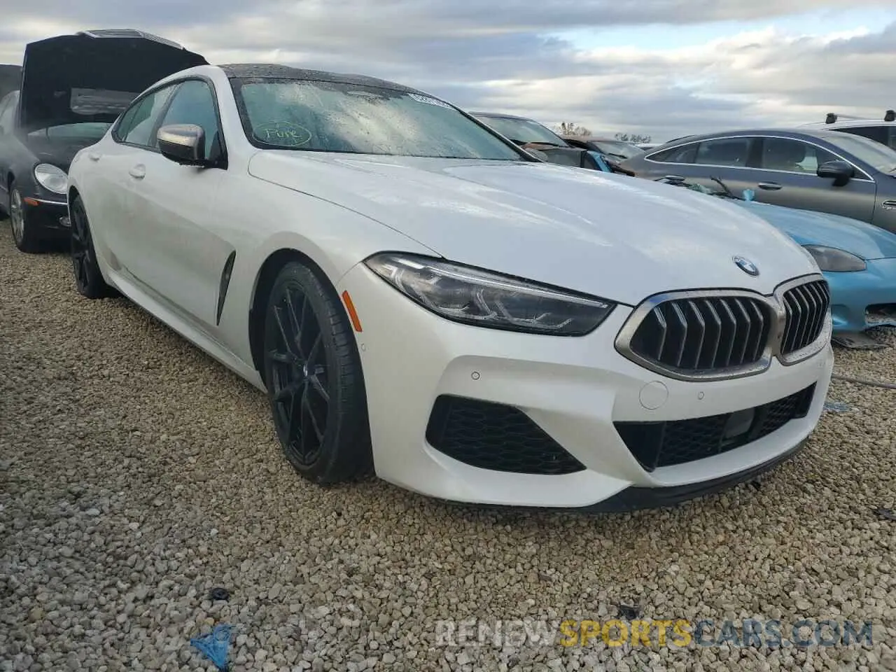1 fotografías del automóvil dañado WBAGV8C03LCE24253 BMW M8 2020