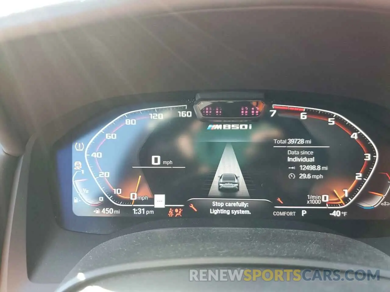 9 fotografías del automóvil dañado WBAGV8C09LCD92702 BMW M8 2020