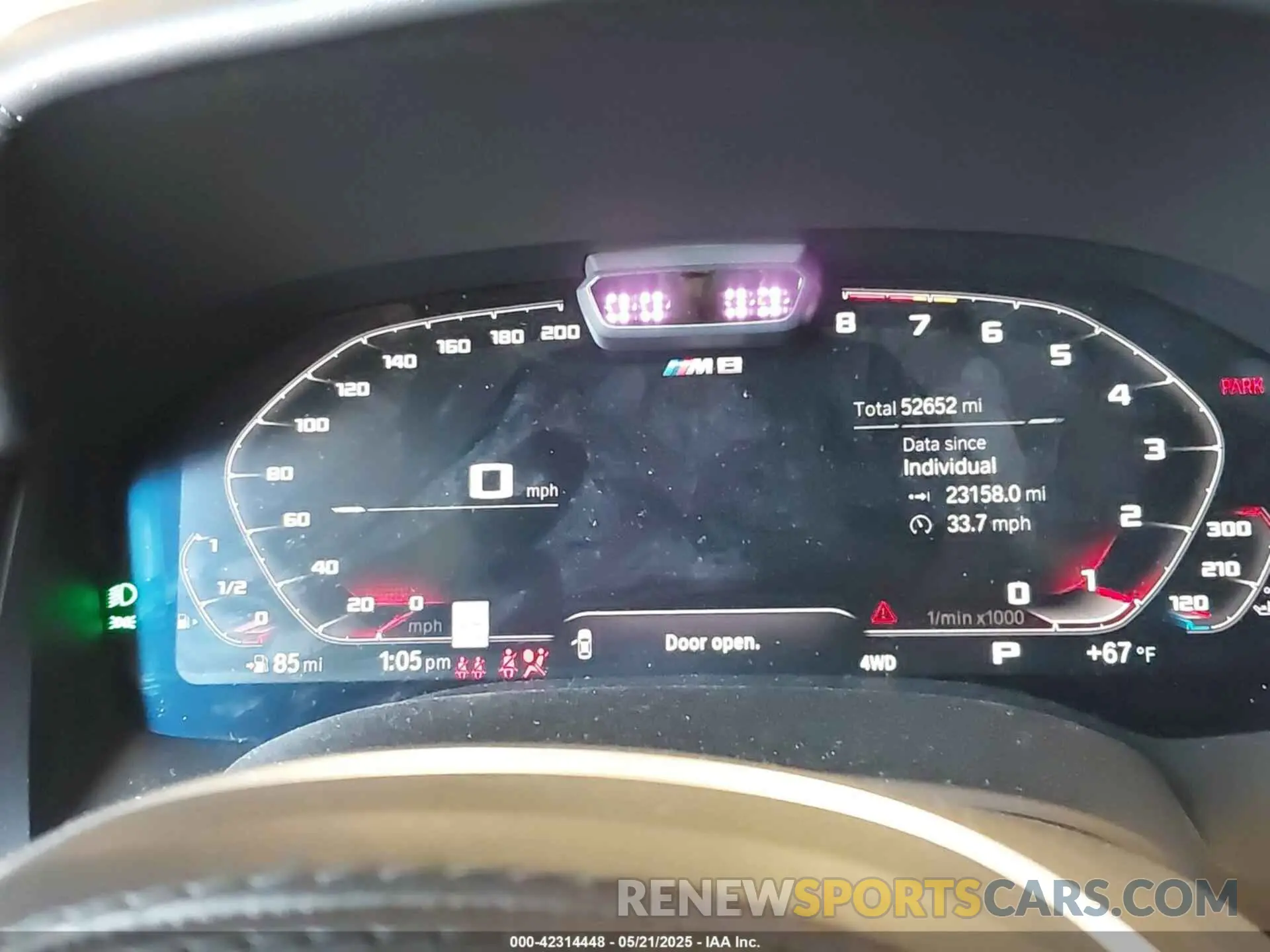 7 fotografías del automóvil dañado WBSAE0C05LCD60459 BMW M8 2020