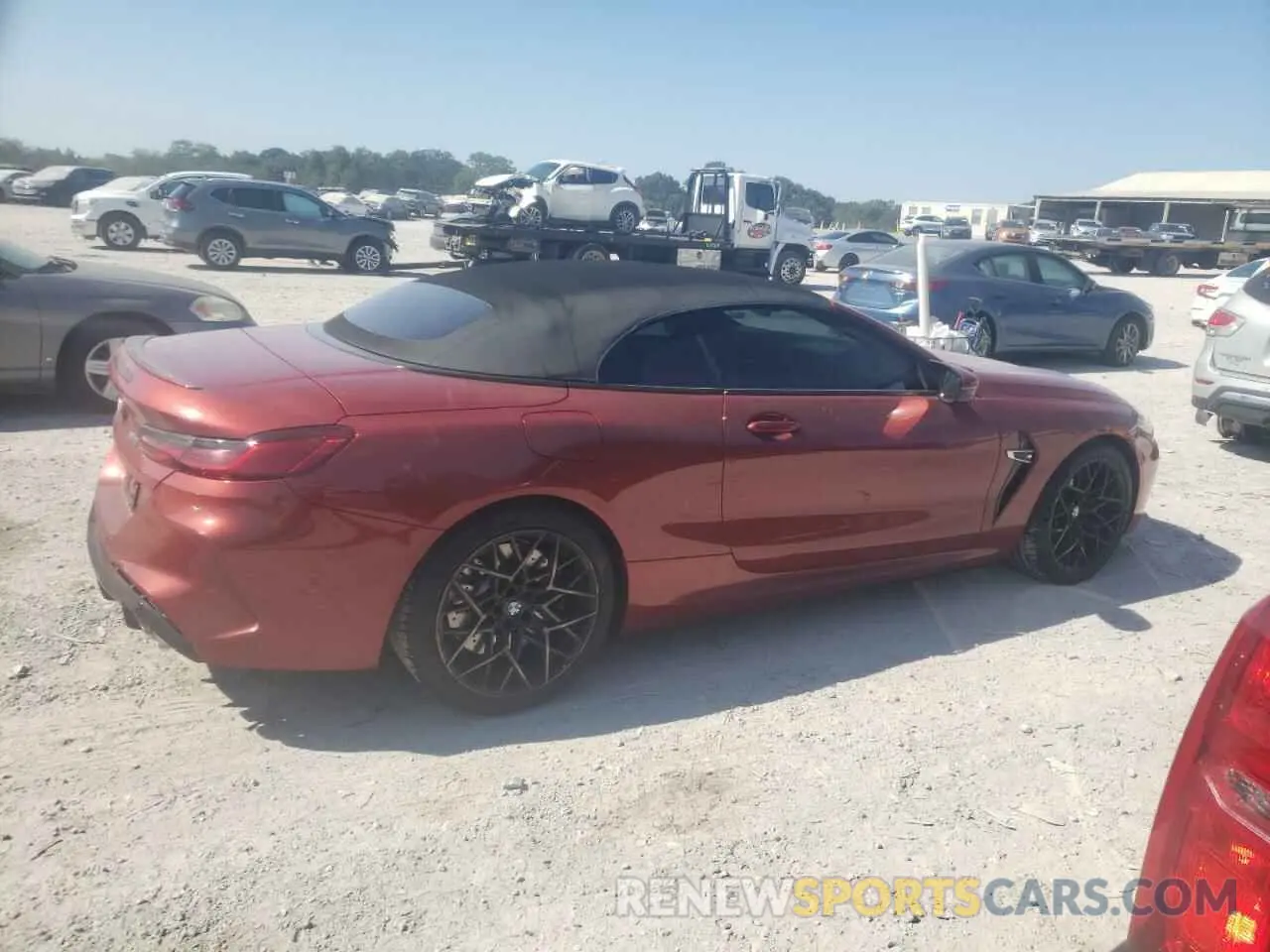 3 fotografías del automóvil dañado WBSDZ0C01LCD64106 BMW M8 2020