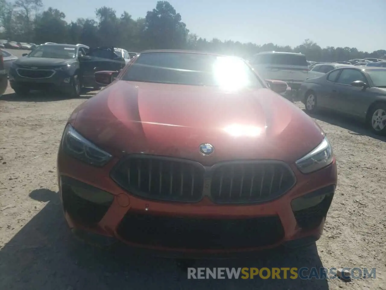 5 fotografías del automóvil dañado WBSDZ0C01LCD64106 BMW M8 2020