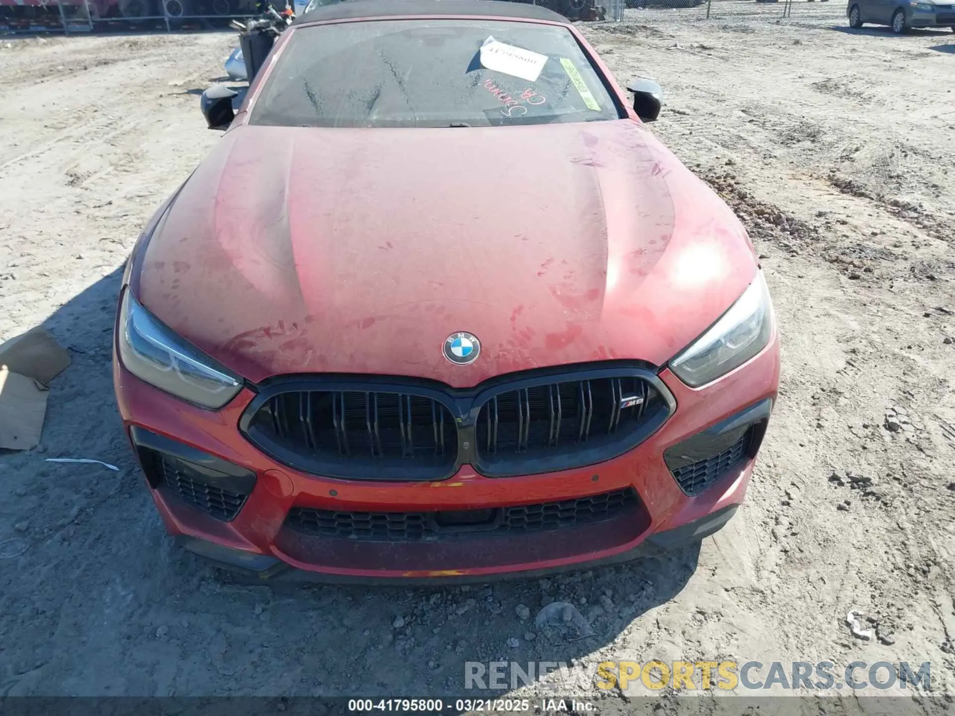 12 fotografías del automóvil dañado WBSDZ0C07LBM09505 BMW M8 2020