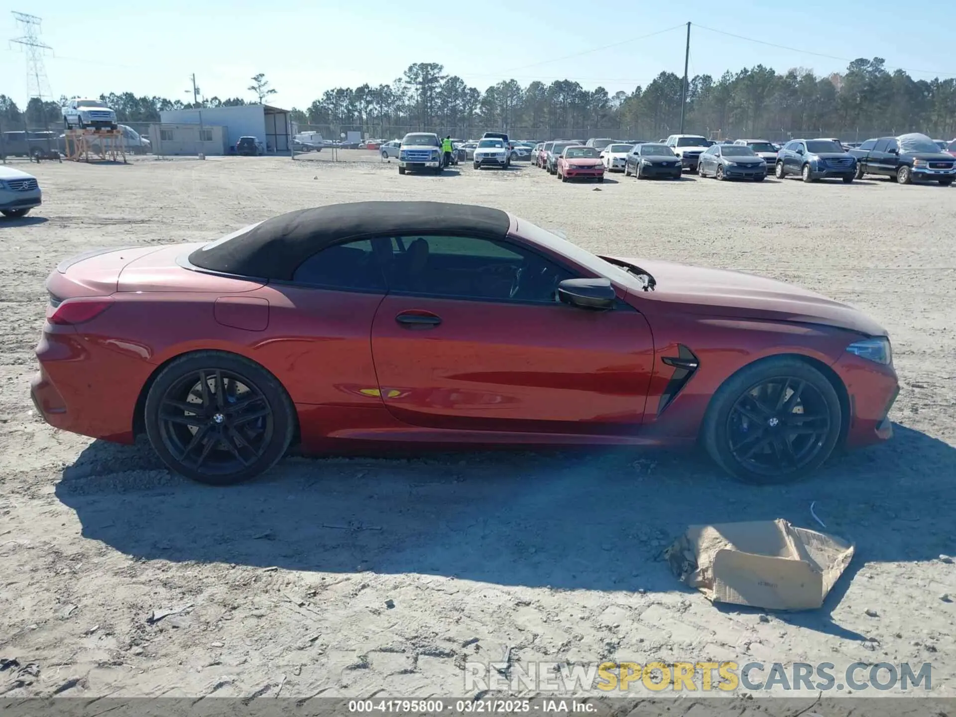 13 fotografías del automóvil dañado WBSDZ0C07LBM09505 BMW M8 2020