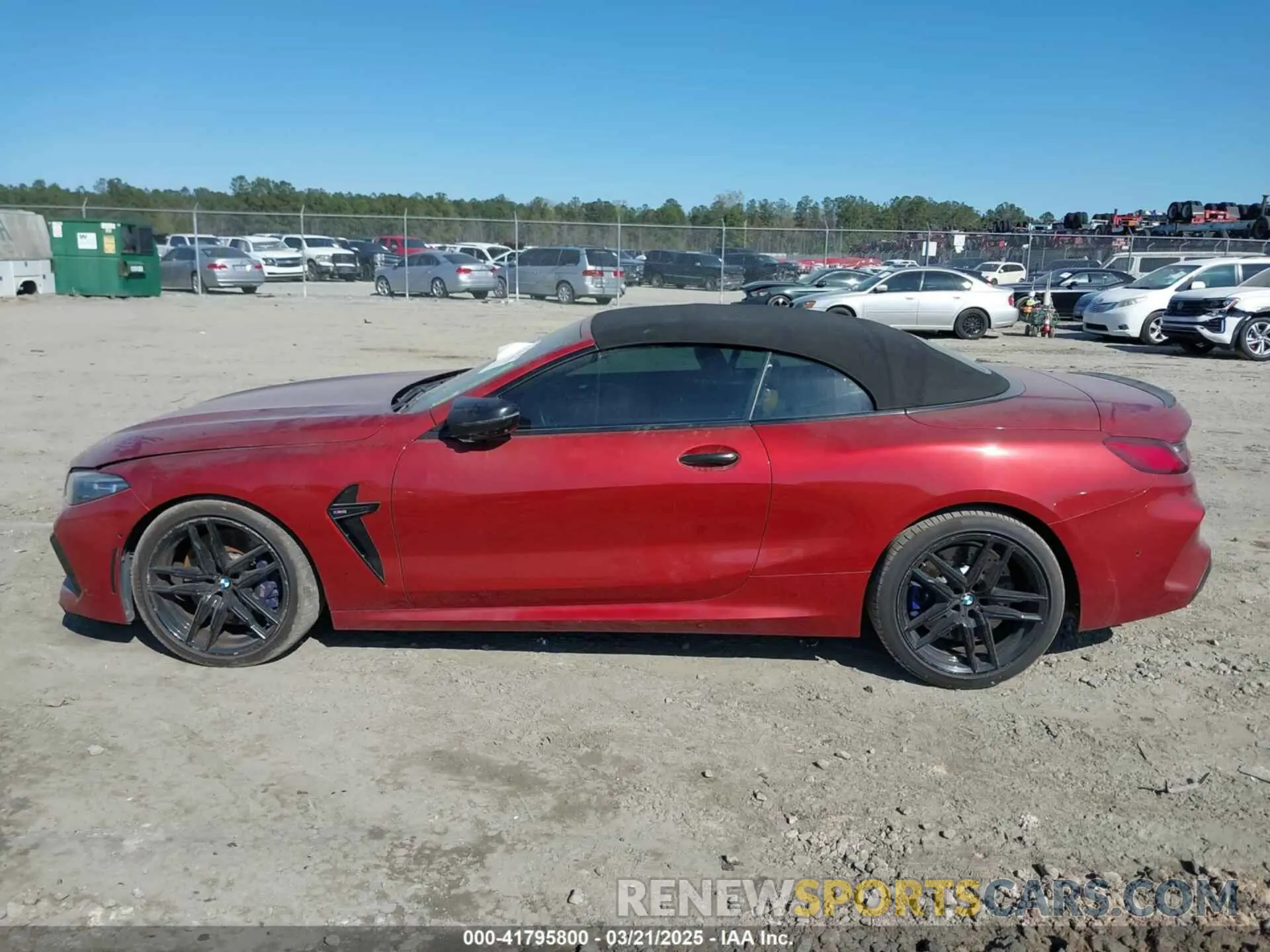 14 fotografías del automóvil dañado WBSDZ0C07LBM09505 BMW M8 2020