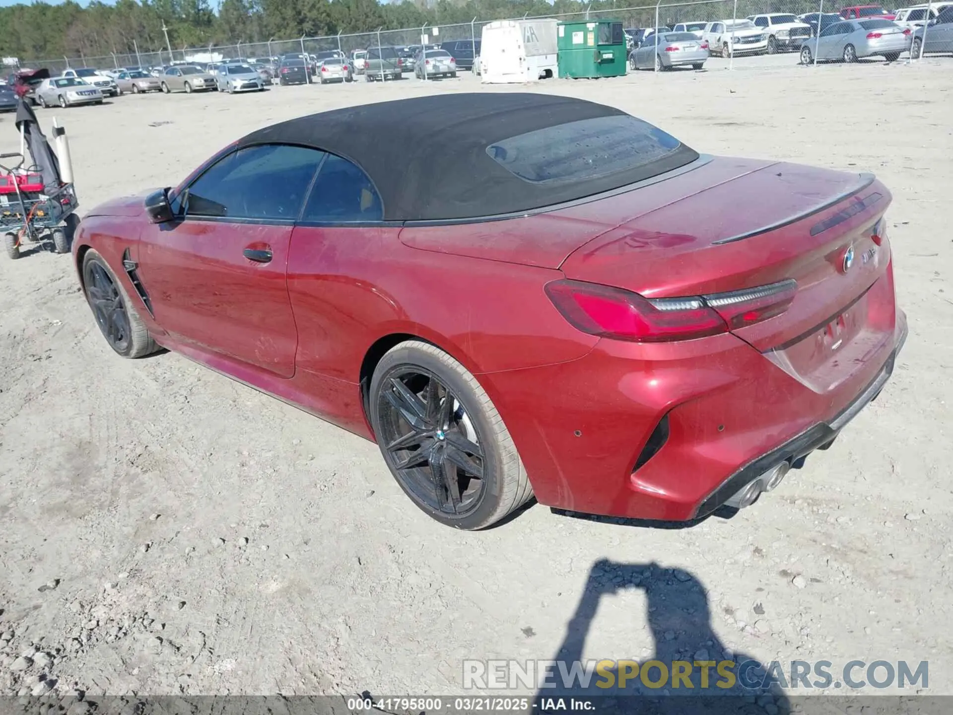 3 fotografías del automóvil dañado WBSDZ0C07LBM09505 BMW M8 2020