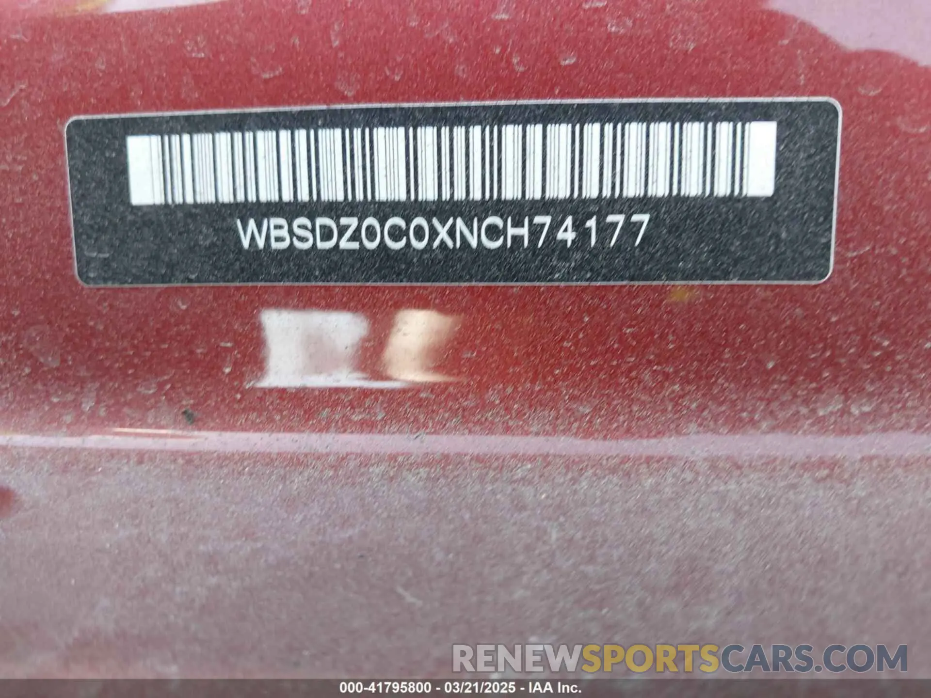 9 fotografías del automóvil dañado WBSDZ0C07LBM09505 BMW M8 2020