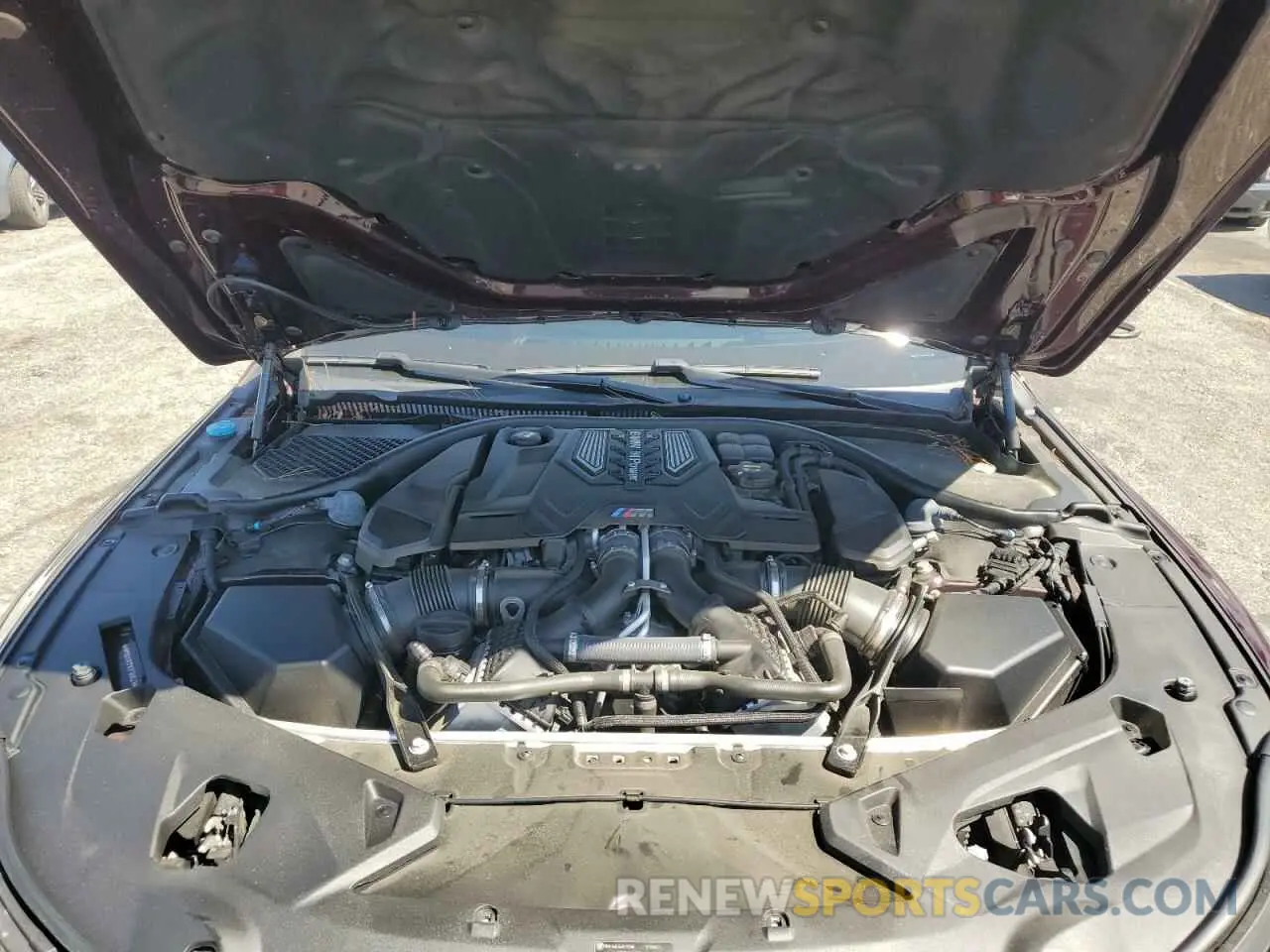 11 fotografías del automóvil dañado WBSGV0C01LBT81631 BMW M8 2020
