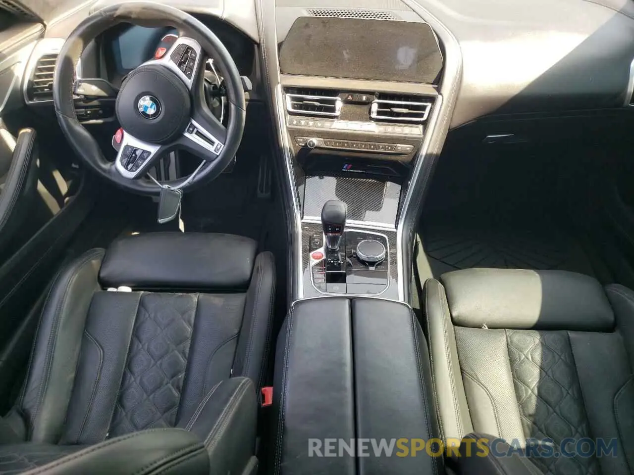8 fotografías del automóvil dañado WBSGV0C01MCF26925 BMW M8 2021