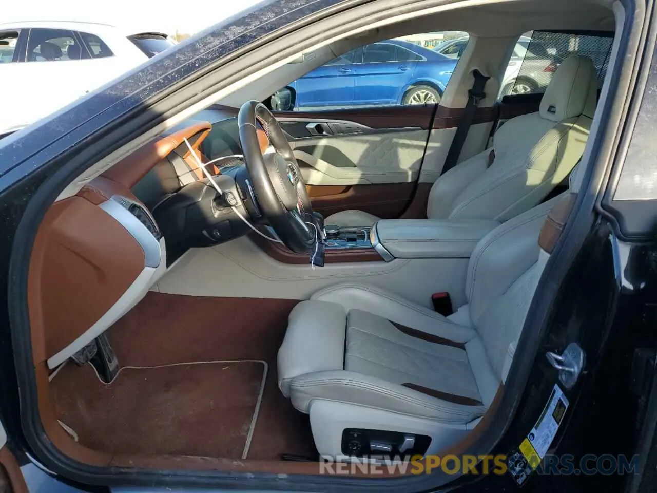 7 fotografías del automóvil dañado WBSGV0C06MCF55045 BMW M8 2021