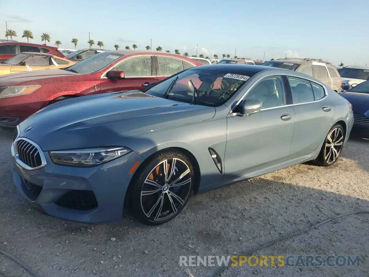 1 fotografías del automóvil dañado WBAGV8C06NCH25022 BMW M8 2022