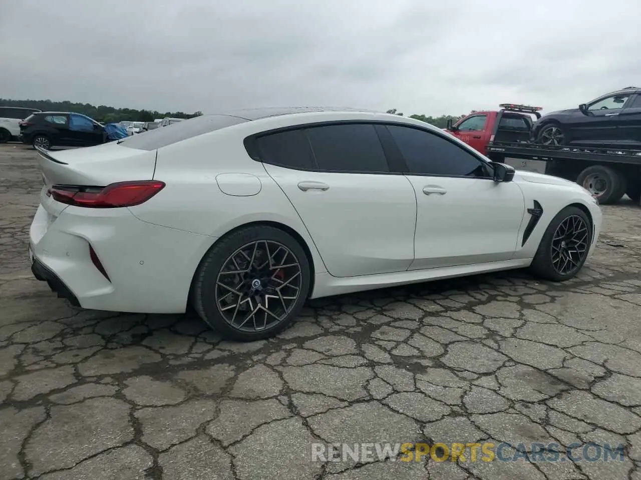 3 fotografías del automóvil dañado WBSGV0C07NCJ81642 BMW M8 2022