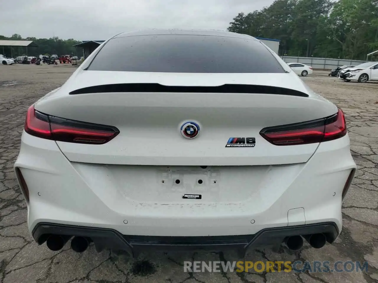 6 fotografías del automóvil dañado WBSGV0C07NCJ81642 BMW M8 2022
