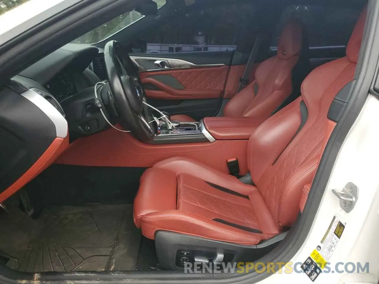 7 fotografías del automóvil dañado WBSGV0C07NCJ81642 BMW M8 2022