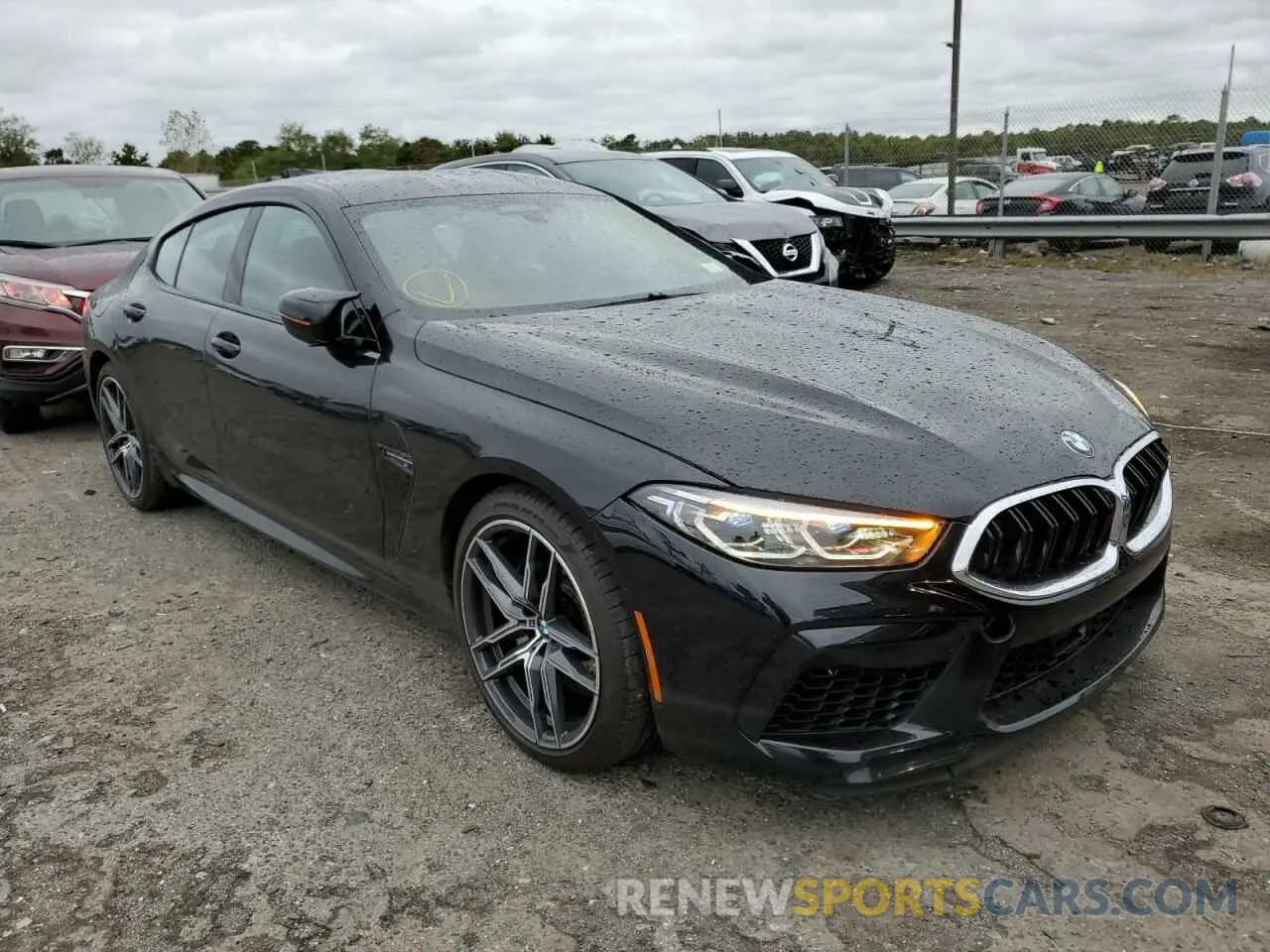 1 fotografías del automóvil dañado WBSGV0C08NCH18537 BMW M8 2022