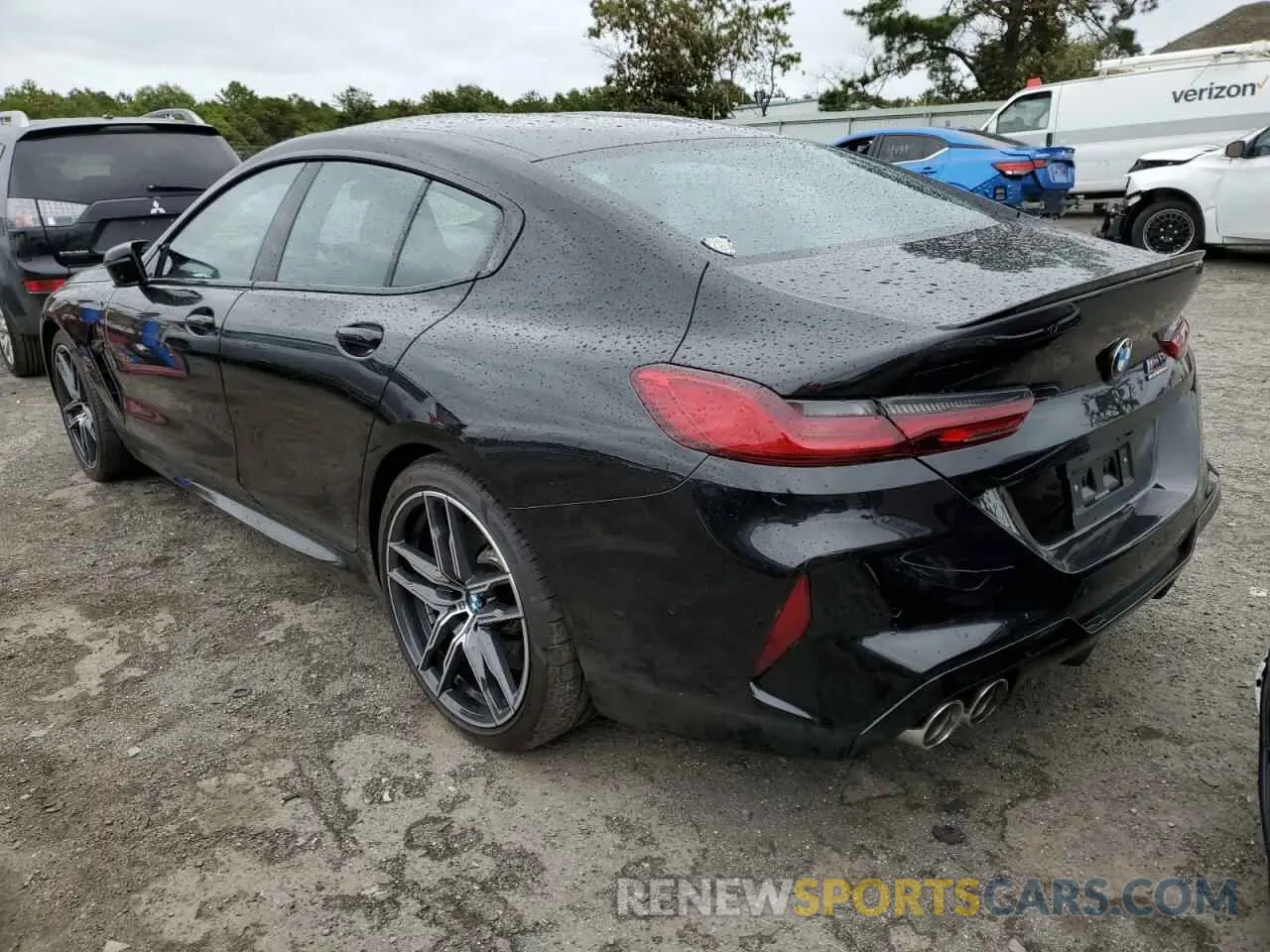 3 fotografías del automóvil dañado WBSGV0C08NCH18537 BMW M8 2022