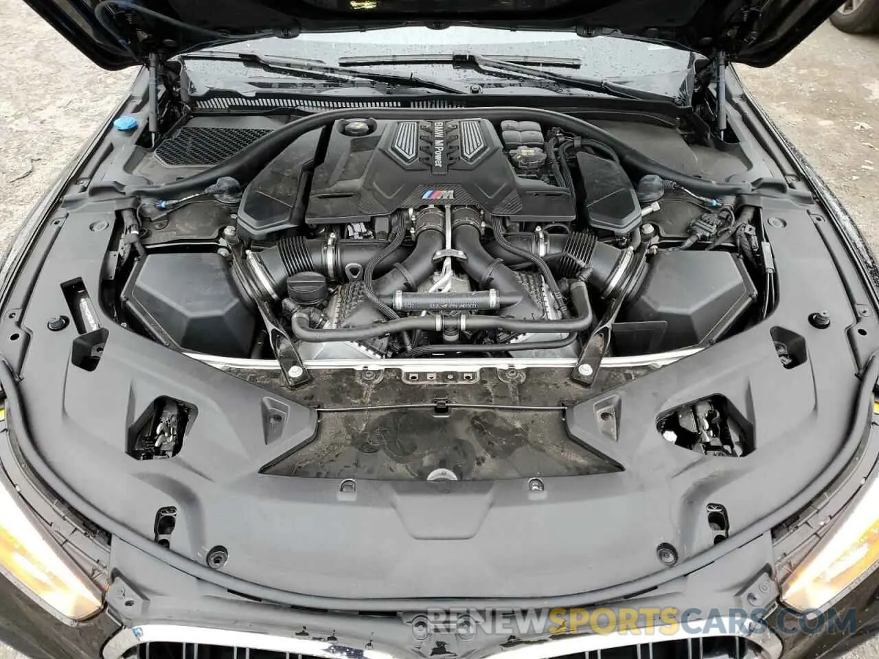 7 fotografías del automóvil dañado WBSGV0C08NCH18537 BMW M8 2022