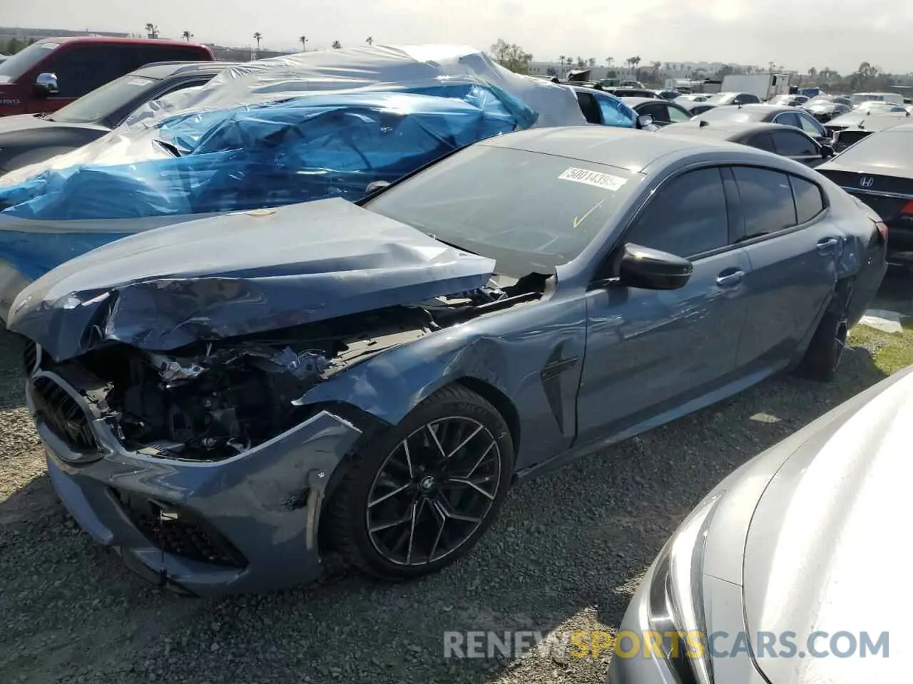 1 fotografías del automóvil dañado WBSGV0C0XNCJ03937 BMW M8 2022