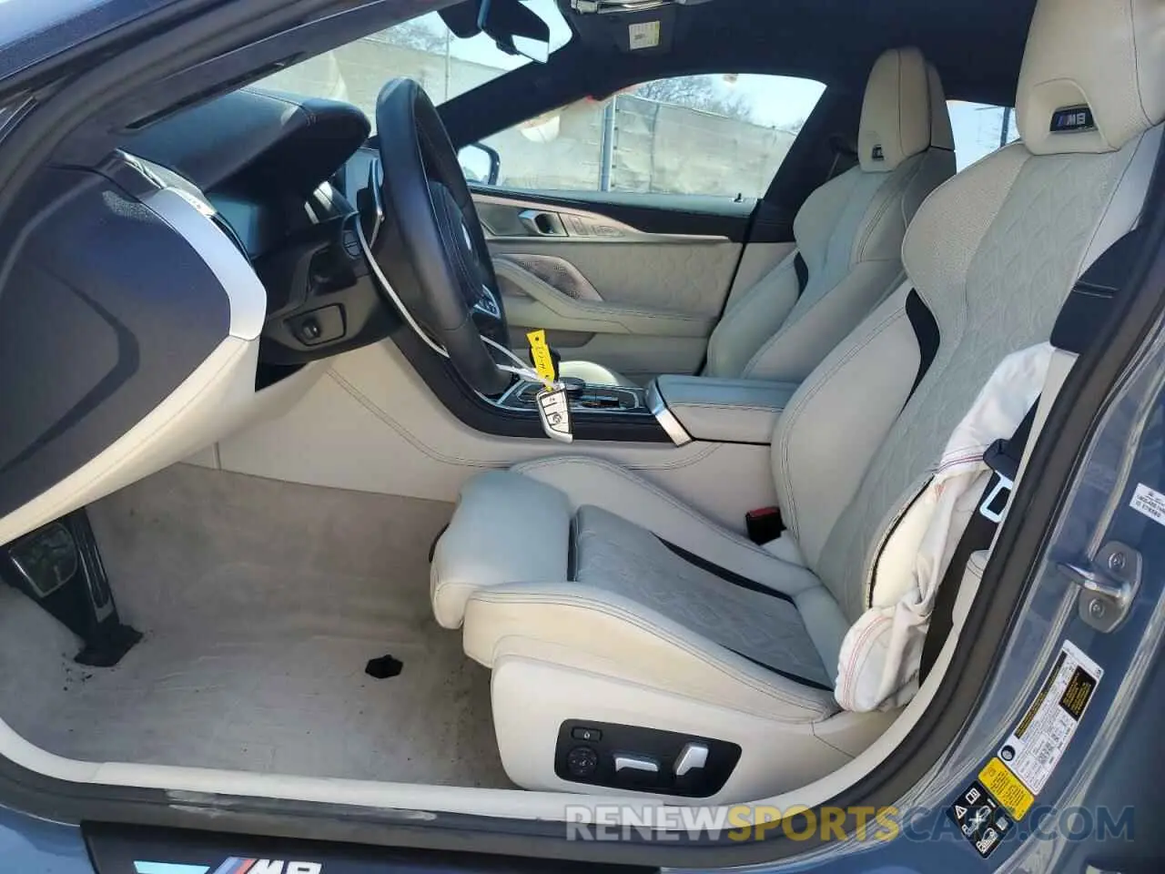 7 fotografías del automóvil dañado WBSGV0C0XNCJ03937 BMW M8 2022