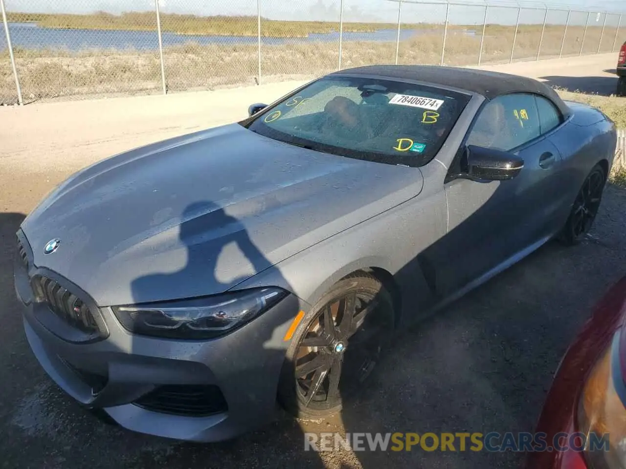 1 fotografías del automóvil dañado WBAFY4C06PCL37655 BMW M8 2023