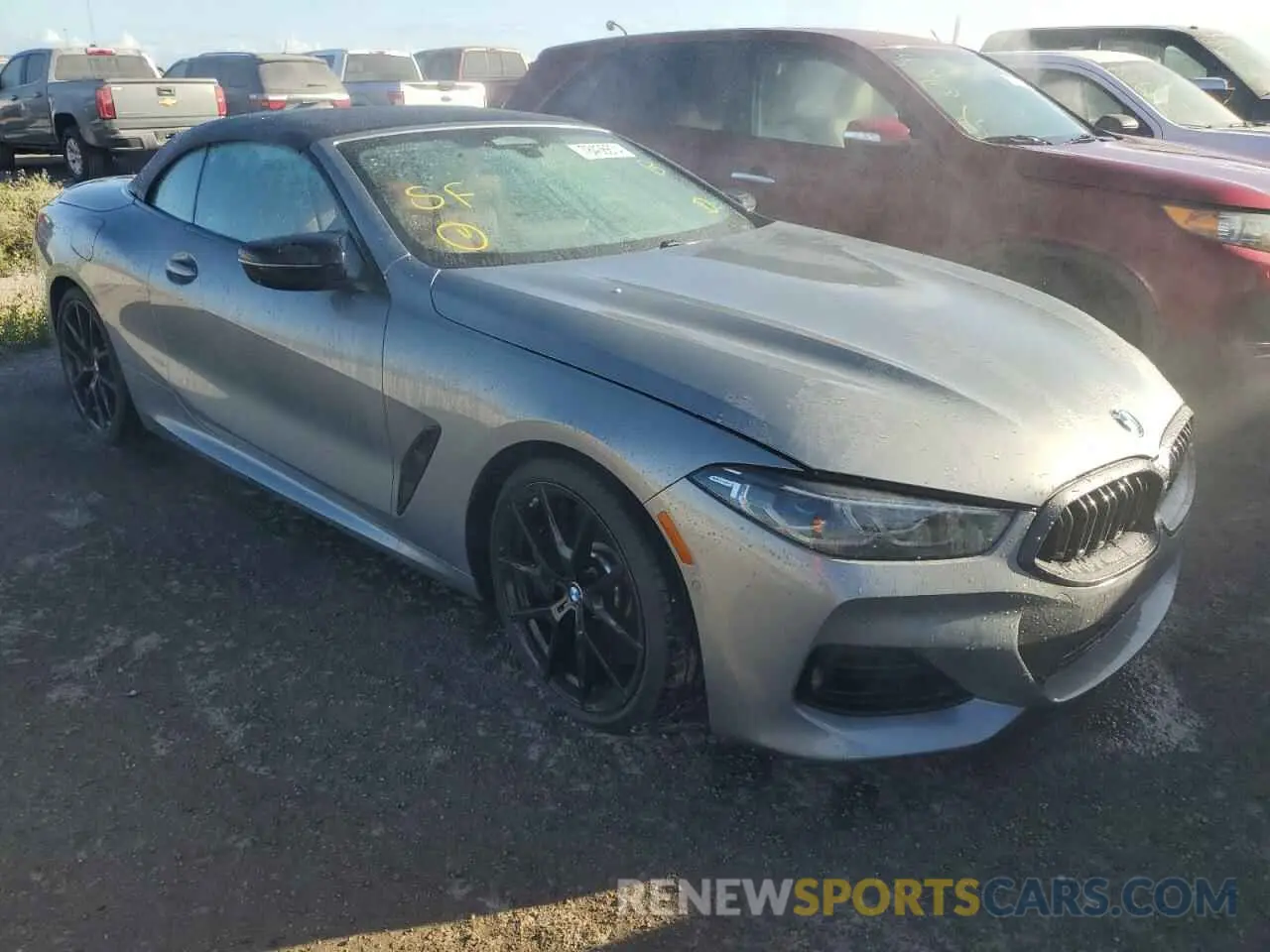 4 fotografías del automóvil dañado WBAFY4C06PCL37655 BMW M8 2023