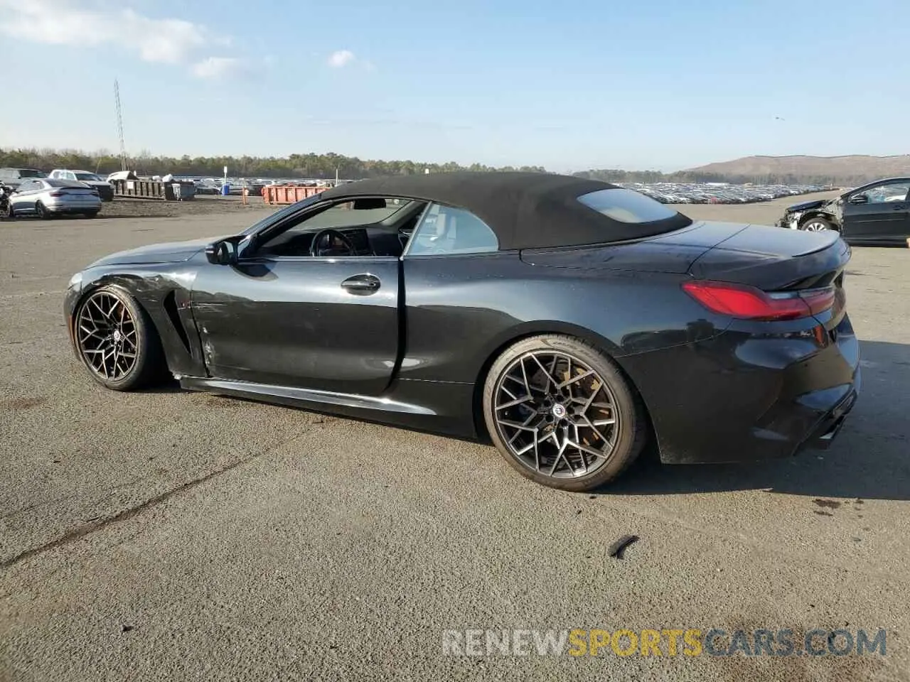 2 fotografías del automóvil dañado WBSDZ0C00PCL89792 BMW M8 2023