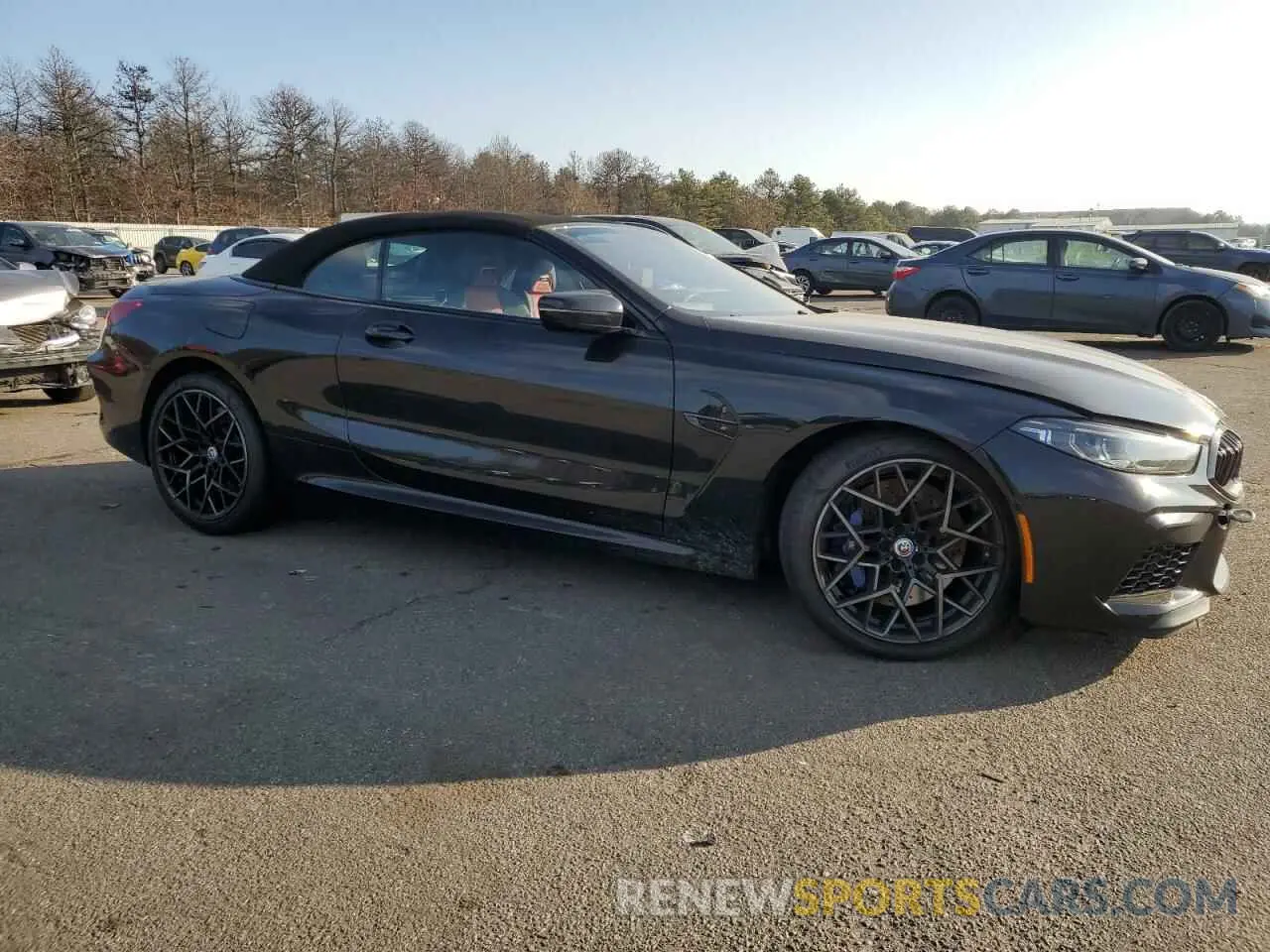 4 fotografías del automóvil dañado WBSDZ0C00PCL89792 BMW M8 2023