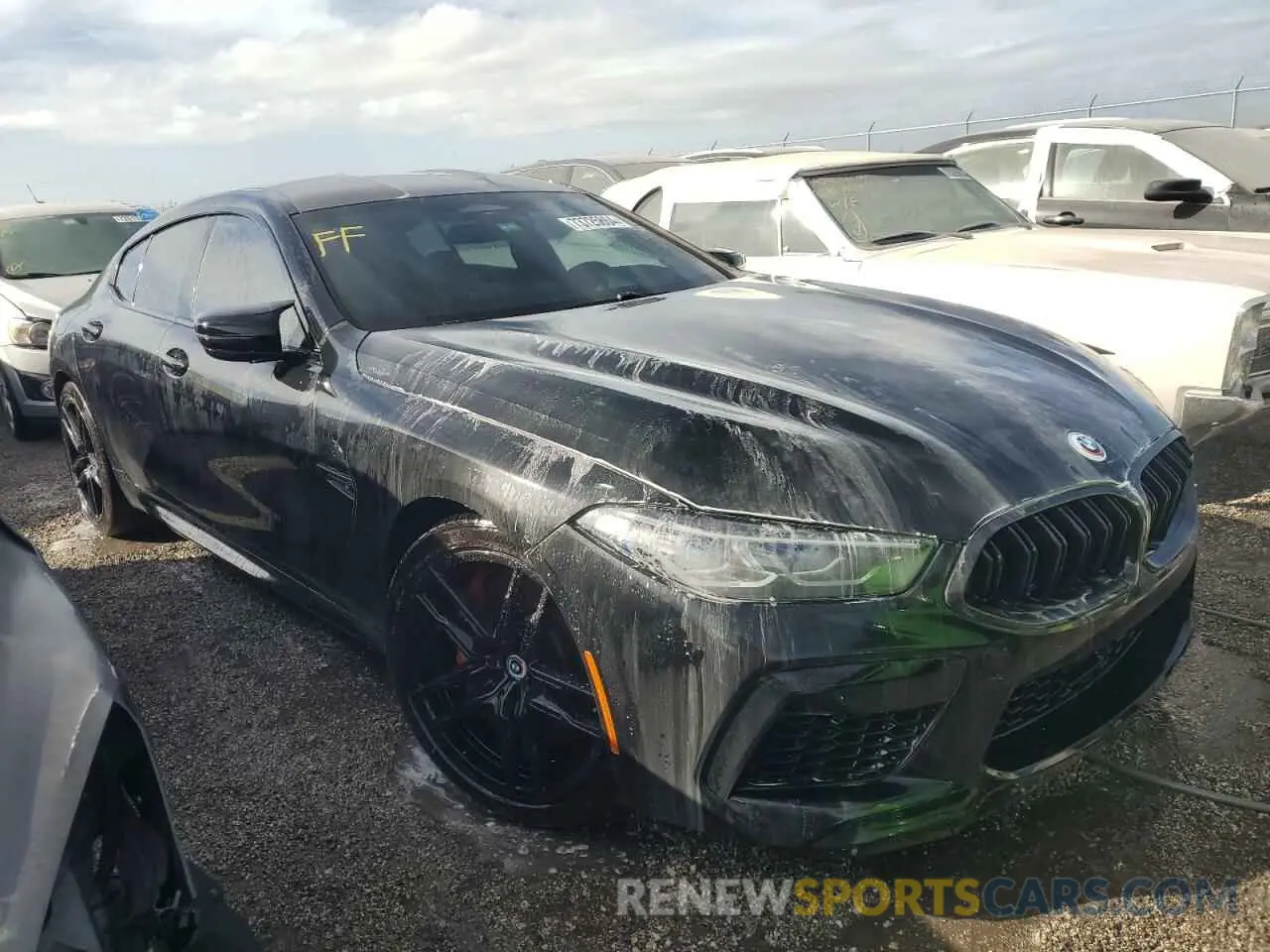4 fotografías del automóvil dañado WBSGV0C06PCL03636 BMW M8 2023