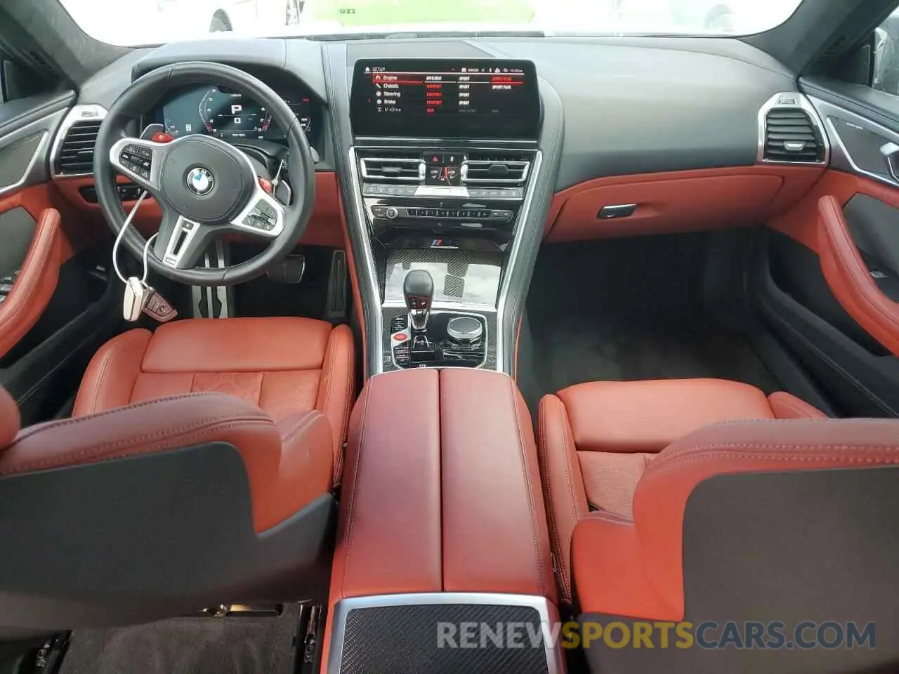8 fotografías del automóvil dañado WBSGV0C06PCL03636 BMW M8 2023
