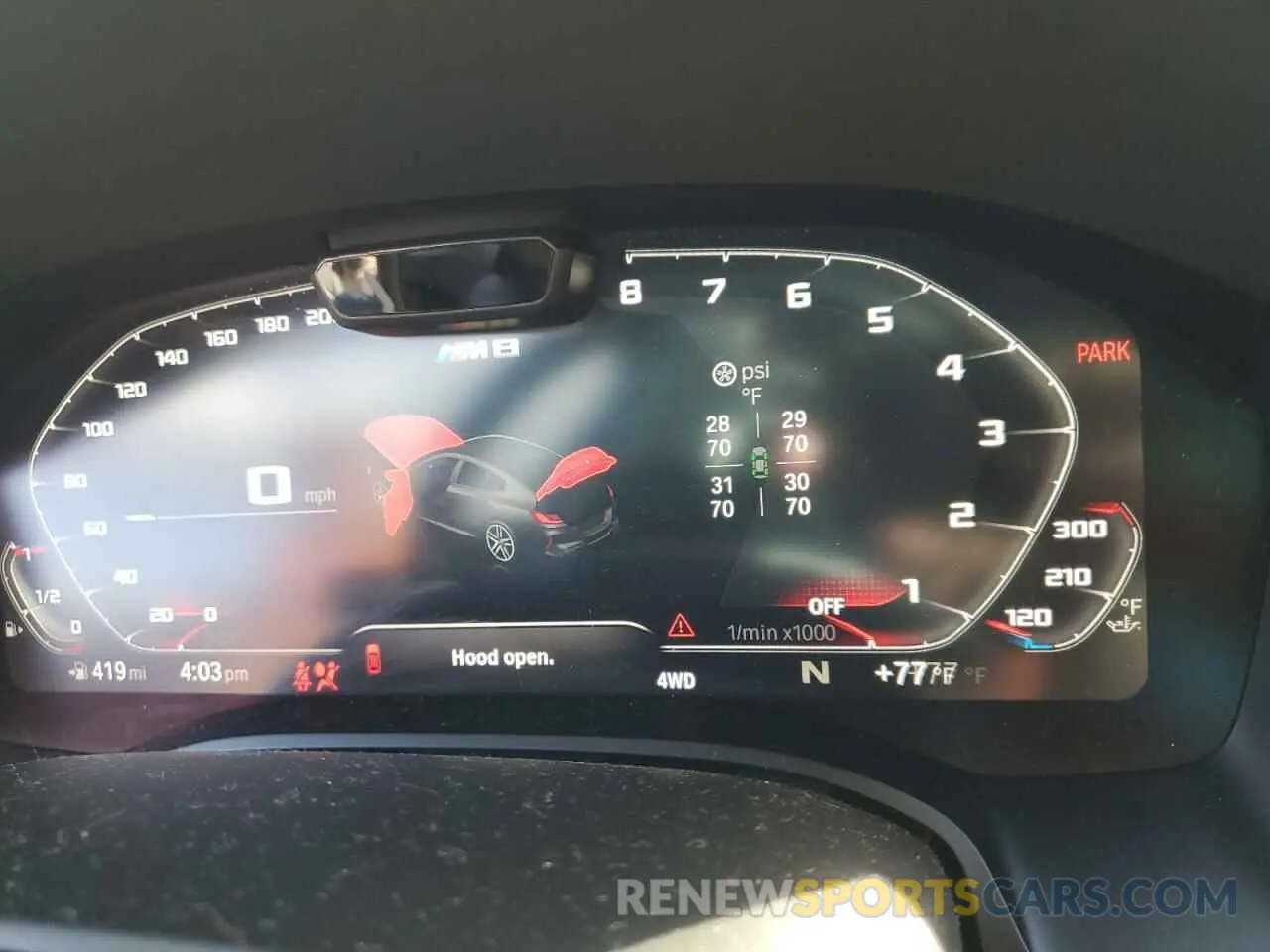 9 fotografías del automóvil dañado WBSGV0C0XPCM43253 BMW M8 2023