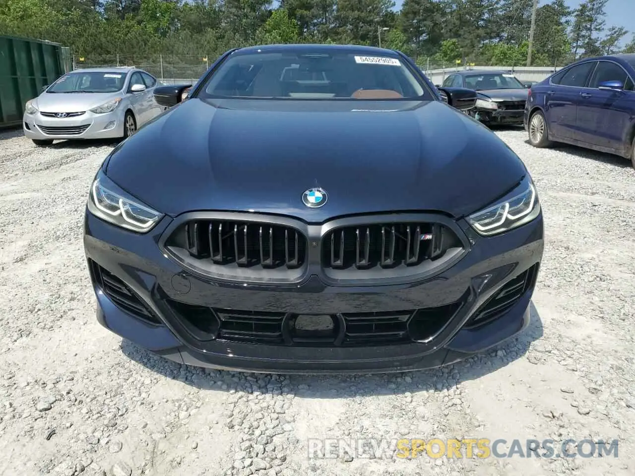 5 fotografías del automóvil dañado WBABC4C07RCP90022 BMW M8 2024