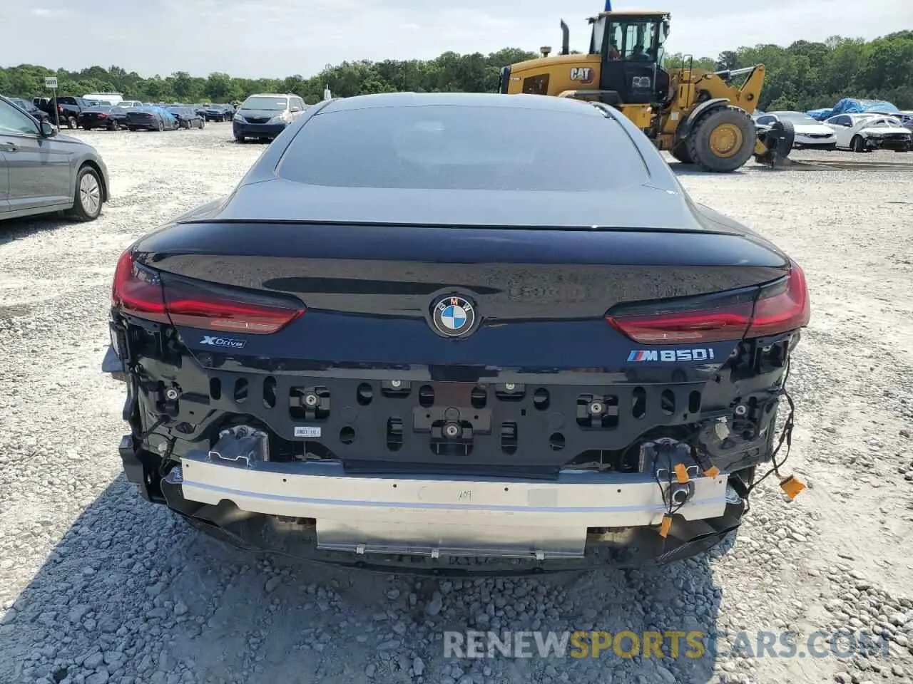 6 fotografías del automóvil dañado WBABC4C07RCP90022 BMW M8 2024