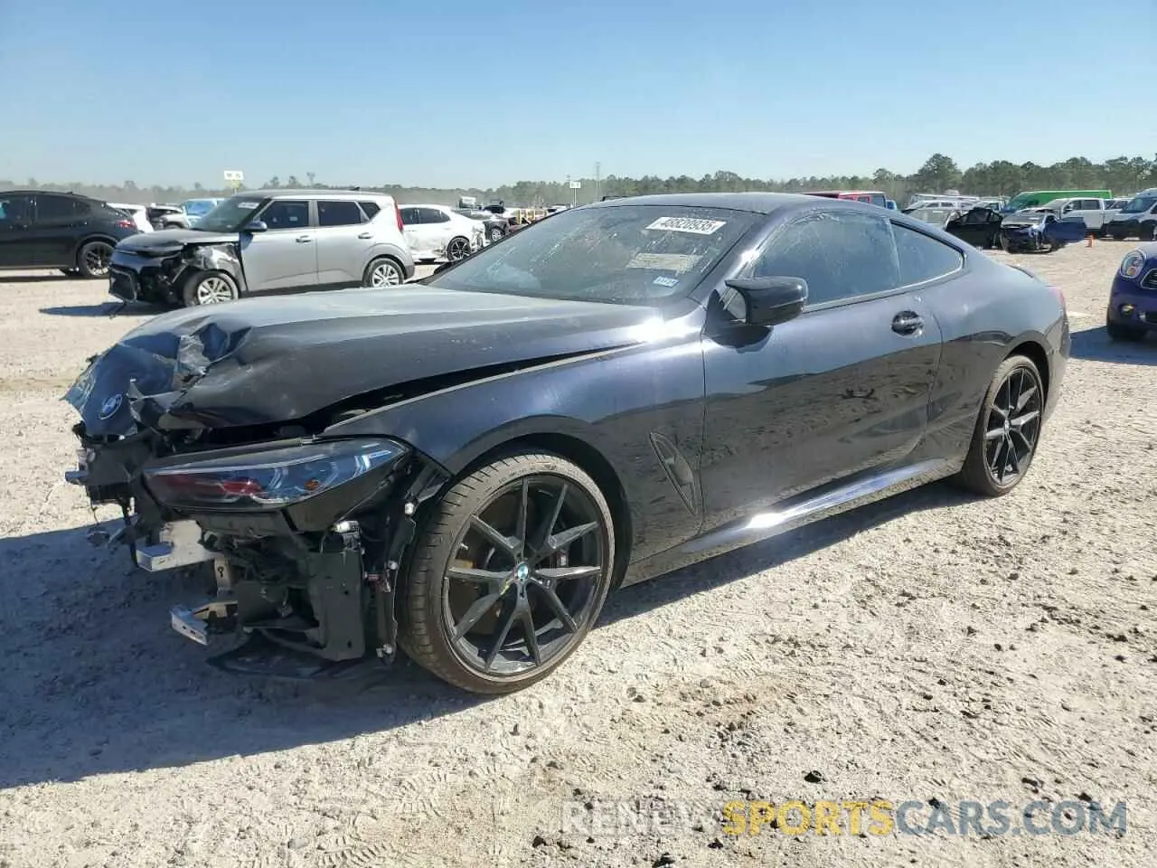 1 fotografías del automóvil dañado WBABC4C07RCP91011 BMW M8 2024