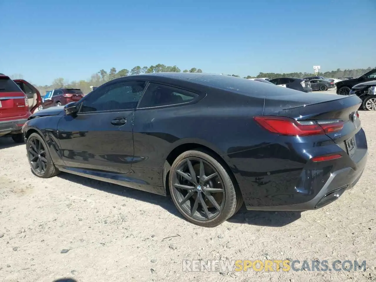 2 fotografías del automóvil dañado WBABC4C07RCP91011 BMW M8 2024