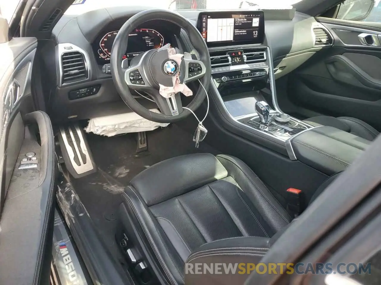 8 fotografías del automóvil dañado WBABC4C07RCP91011 BMW M8 2024