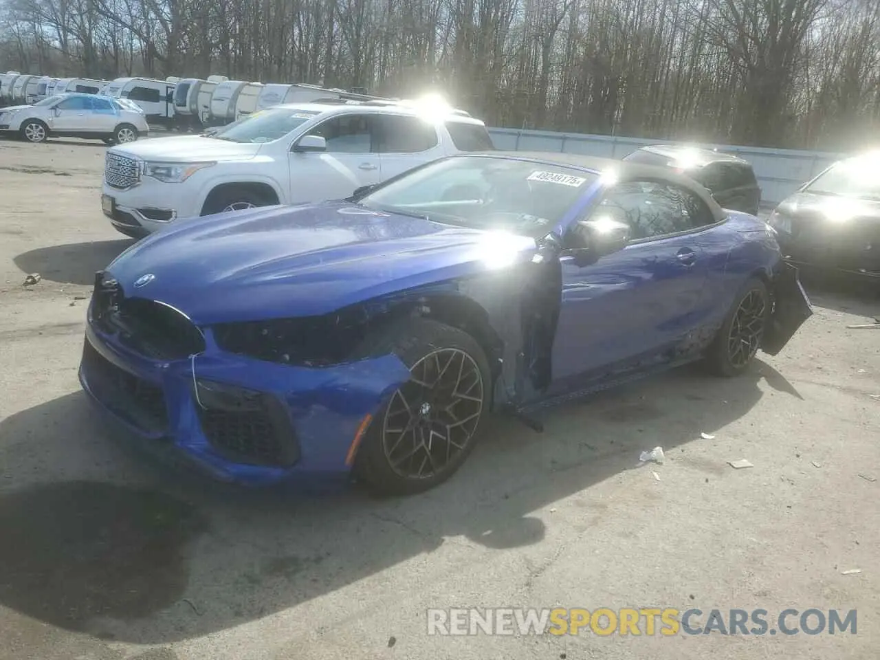 1 fotografías del automóvil dañado WBSDZ0C04RCR21242 BMW M8 2024