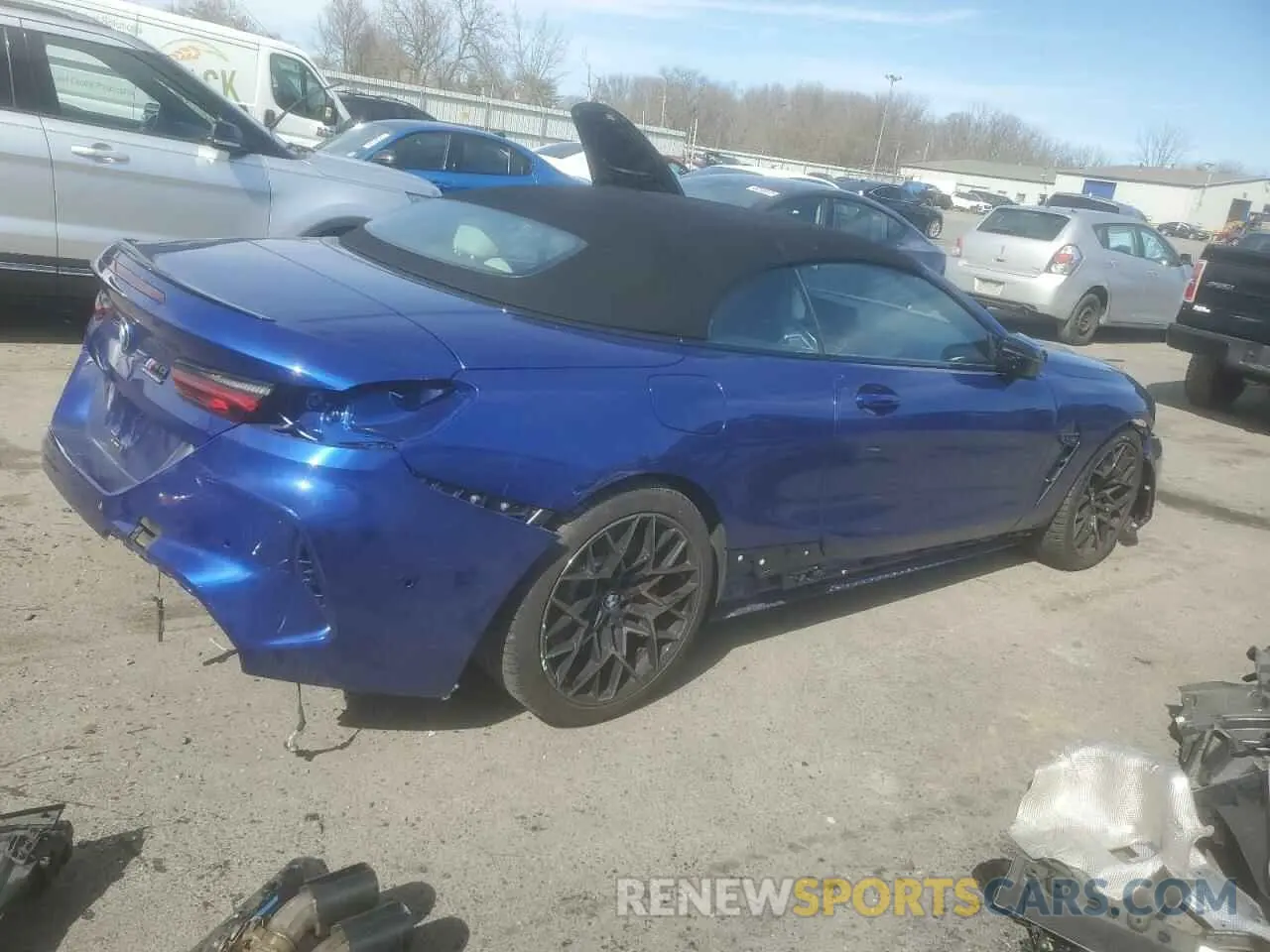 3 fotografías del automóvil dañado WBSDZ0C04RCR21242 BMW M8 2024