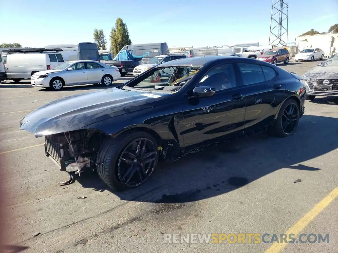 1 fotografías del automóvil dañado WBSGV0C08RCN01637 BMW M8 2024